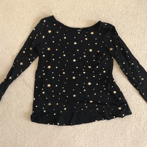 Black and gold star top - Picture 3 of 3